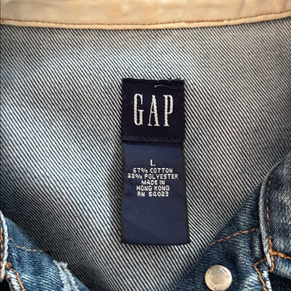 GAP Classic Indigo Denim Jacket - Picture 2 of 3
